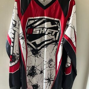 Shift Red and Black Men's Jersey